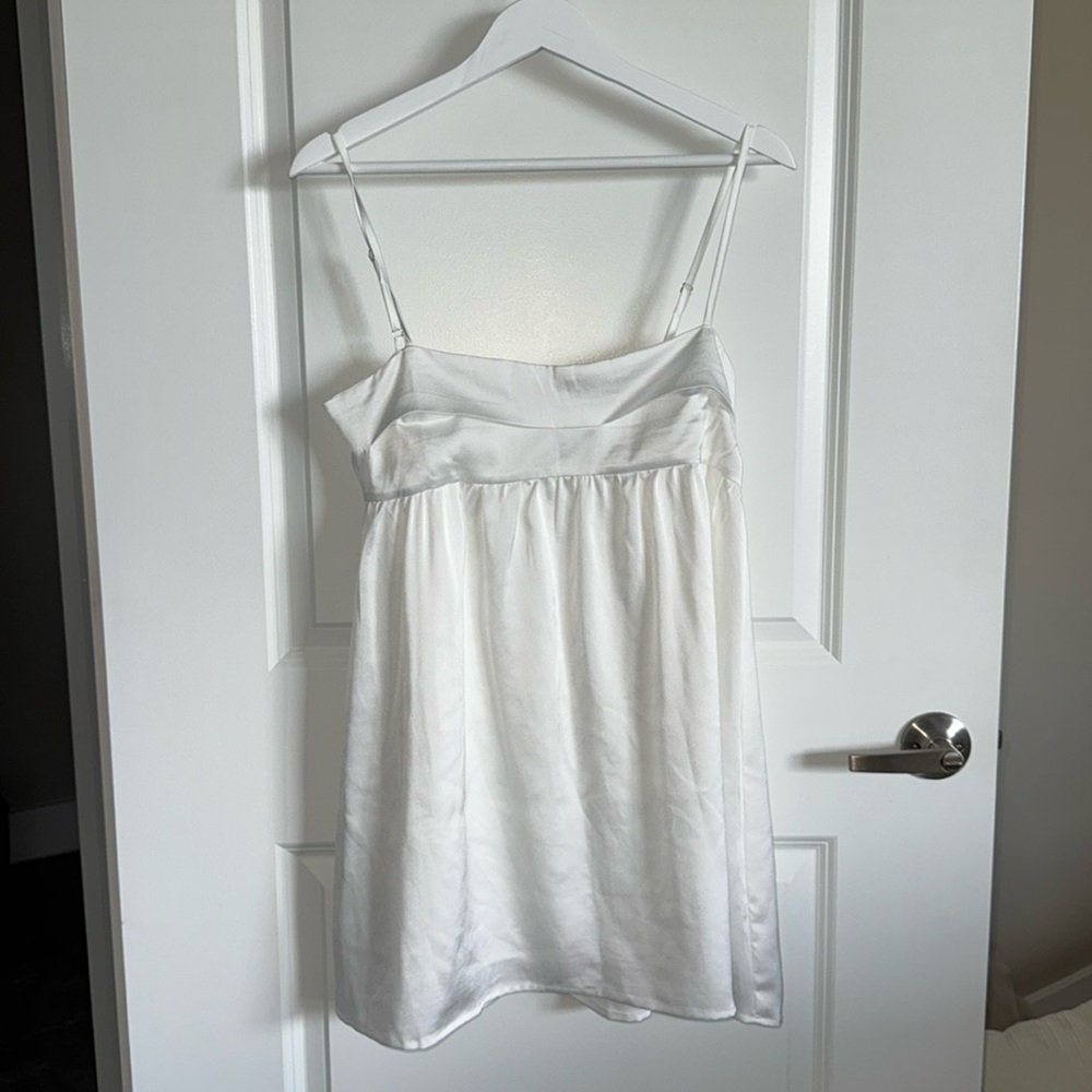 Princess Polly white babydoll dress